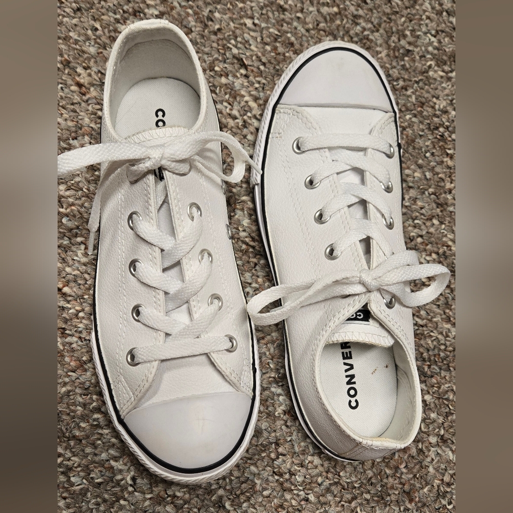 Cc - Converse All star Chuck taylor white shoes unisex - Picture 1 of 8
